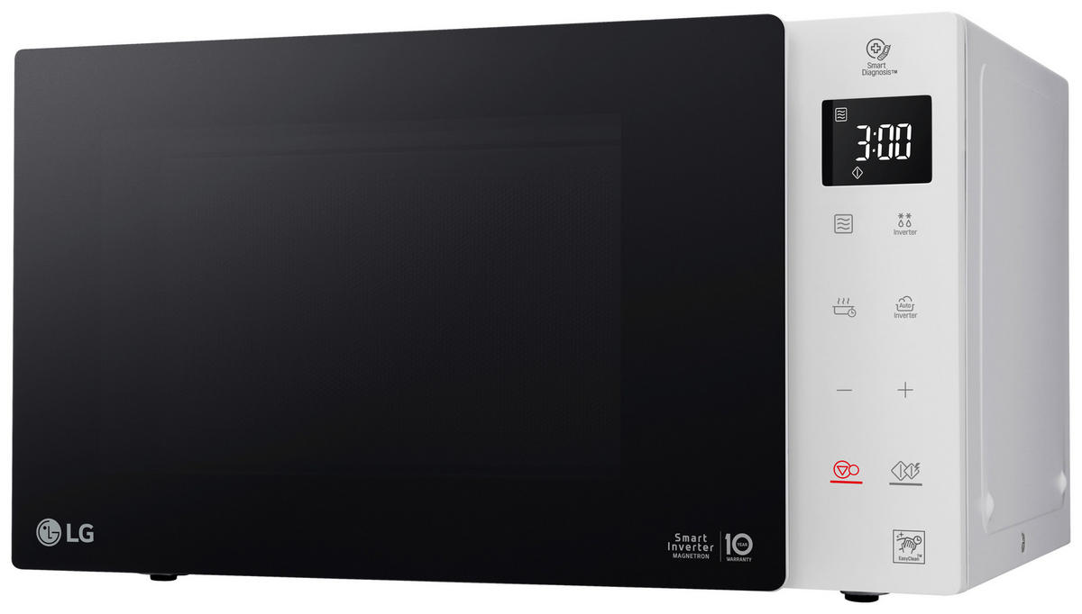 MIKROWELLE MS23NECBW  - Schwarz/Weiß, Trend, Glas/Kunststoff (47,6/27,2/34,6cm) - LG