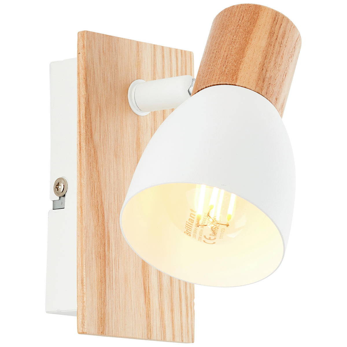 STRAHLER - Weiss/Naturfarben, Basics, Holz/Metall (7/14cm) - Brilliant