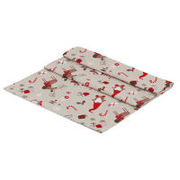 NADSTOLNJAK 40/140 cm   PALCKI  - crvena, Konvencionalno, tekstil (40/140cm) - X-Mas