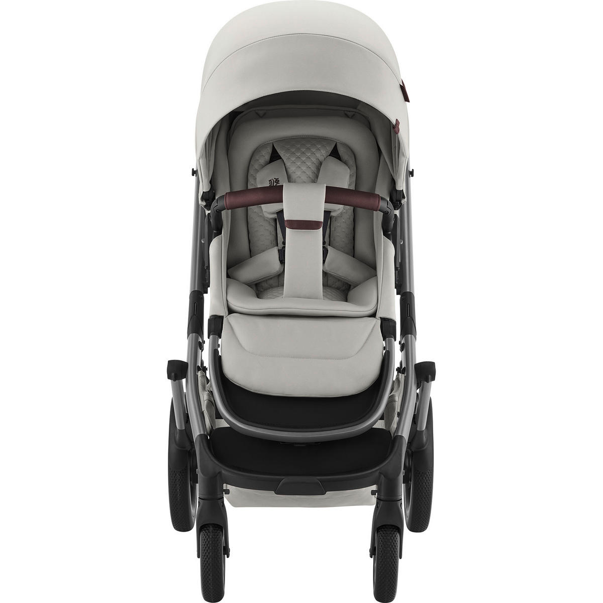 KINDERWAGEN  Smile 5Z  Linen Grey  - Creme/Grau, Basics, Textil/Metall (57/112/97,7cm) - Britax Römer