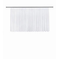 FERTIGSTORE  transparent  450/150 cm   - Weiß, Basics, Textil (450/150cm)