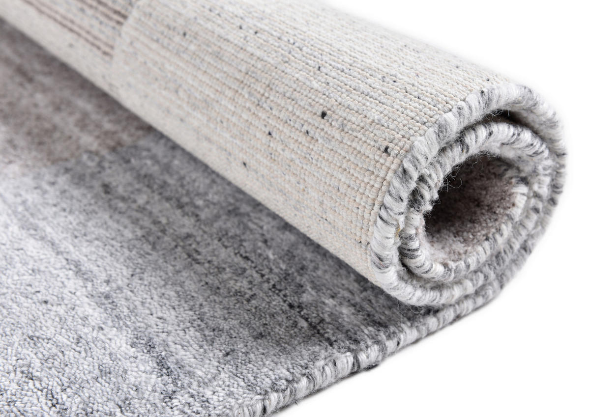 ROČNO TKANA PREPROGA  140/200 cm  tkano  barve kapučina  - barve kapučina, Basics, tekstil (140/200cm)