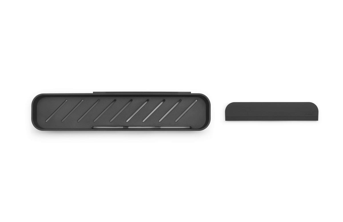 POLICA ZA TUŠ KABINU  metal, plastika  - siva, Osnovno, metal/plastika (42.1/7.3/9cm) - Brabantia