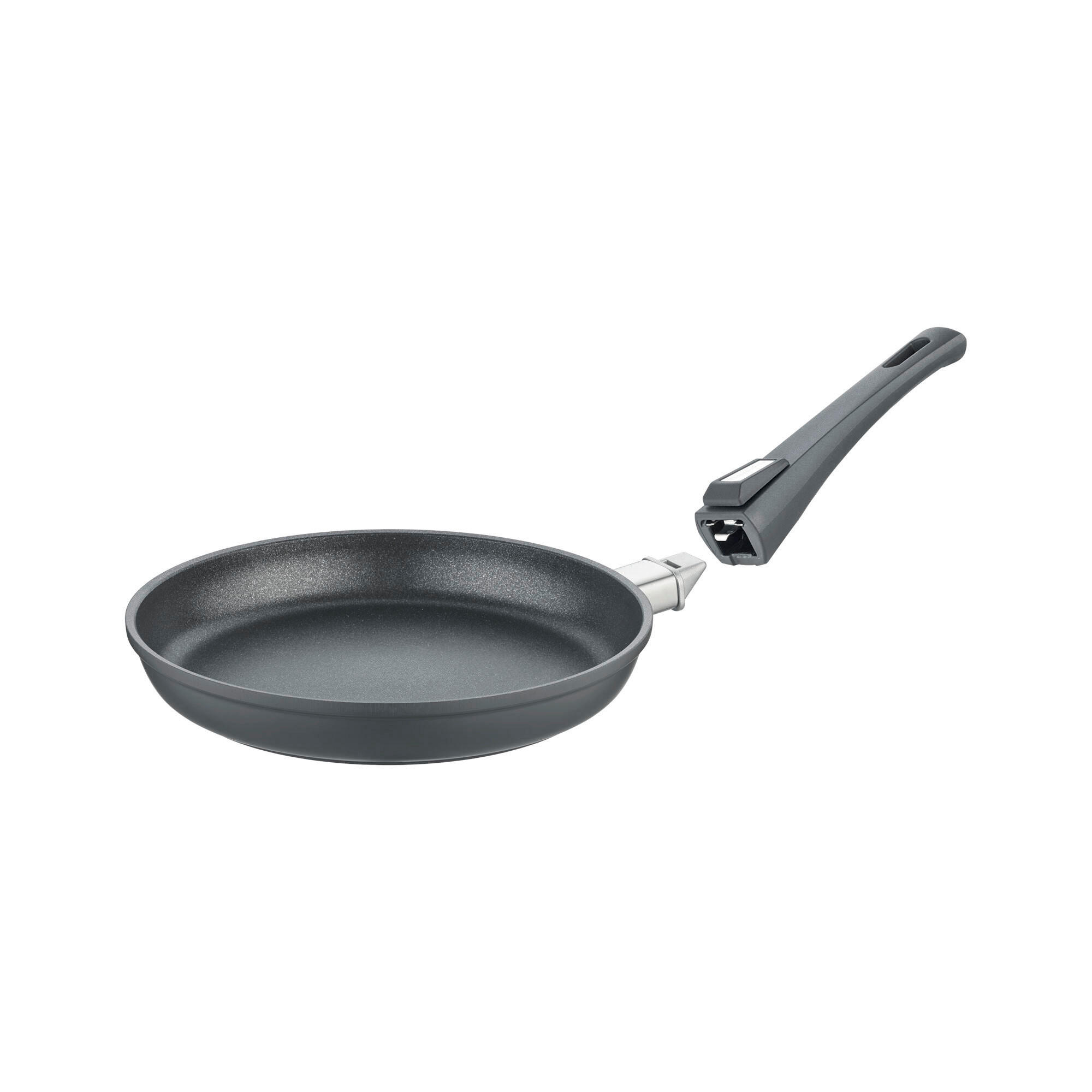 SÜTŐSERPENYŐ  - sötétszürke, Basics, fém (24/6,1/46,7cm)