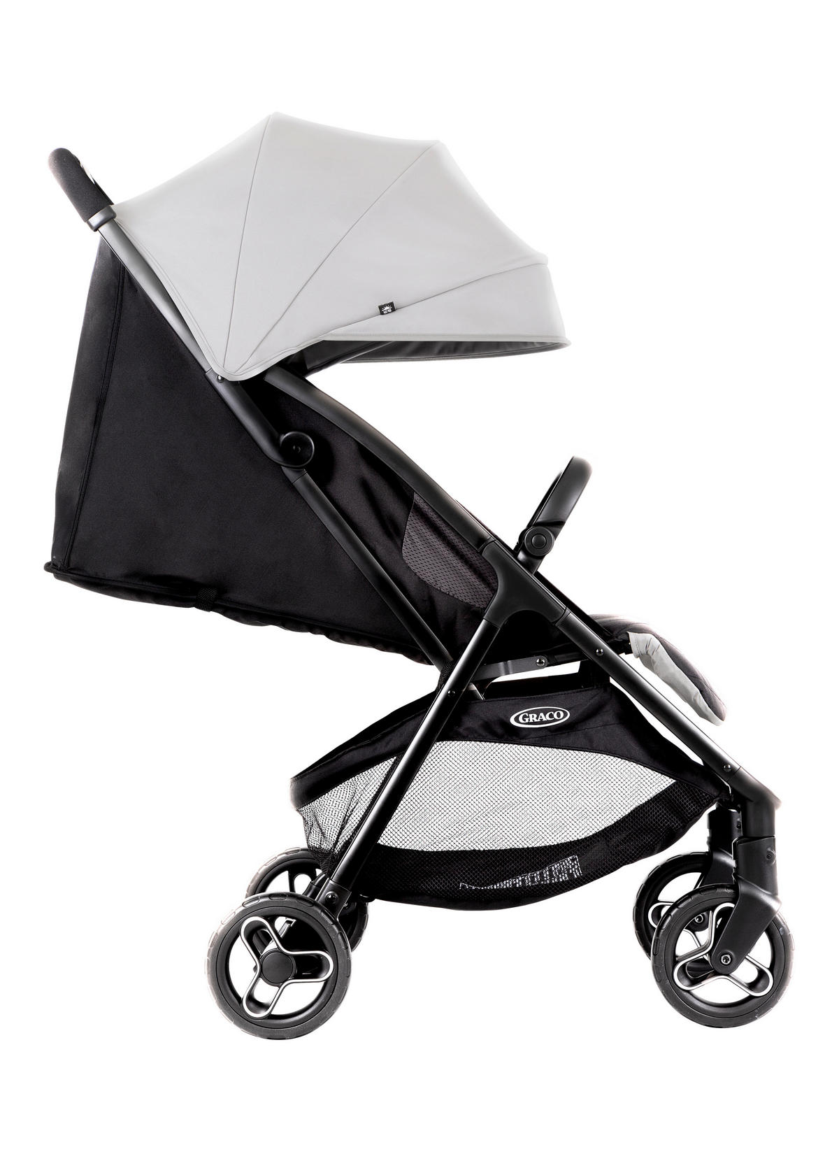 BUGGY MYAVO  - Schwarz/Grau, Basics, Textil/Metall (52/101.6/88cm) - Graco