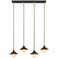 SVJETILJKA VISEĆA    112,5/22/170 cm    Diana  - prirodne boje/zlatne boje, Natur, metal/prirodni materijali (112,5/22/170cm) - Globo
