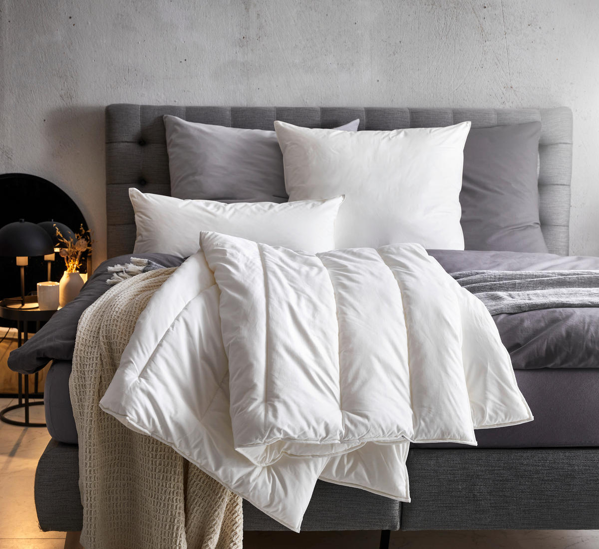 GANZJAHRESDECKE  Vegan Dream  135/200 cm   - Weiß, Basics, Textil (135/200cm) - Centa-Star