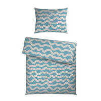 BETTWÄSCHE Satin 140/220 cm  - Hellblau, Textil (140/220cm) - Novel