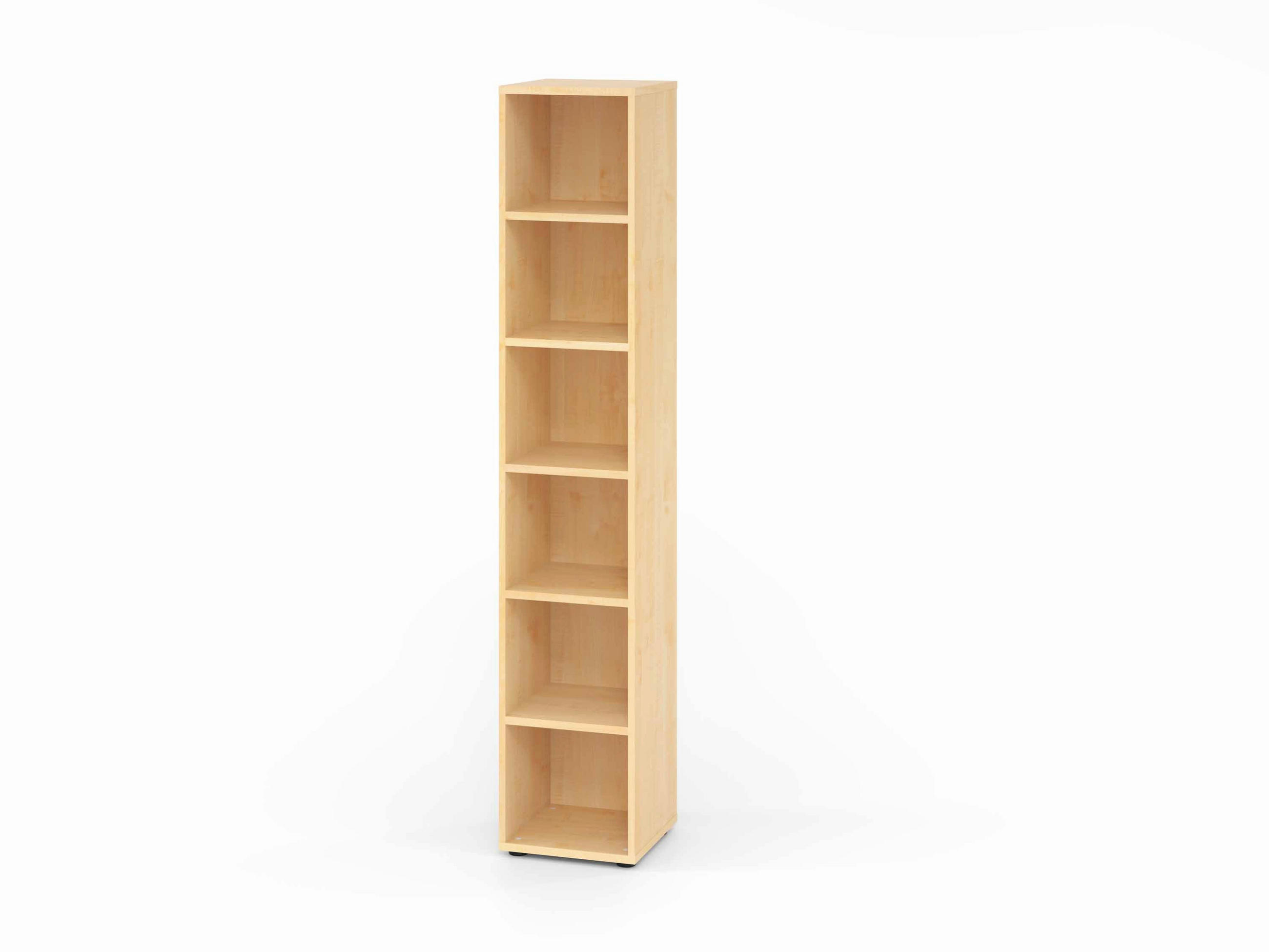 AKTENREGAL Ahornfarben  - Ahornfarben, Basics, Holzwerkstoff (40/215,6/40cm) - Venda