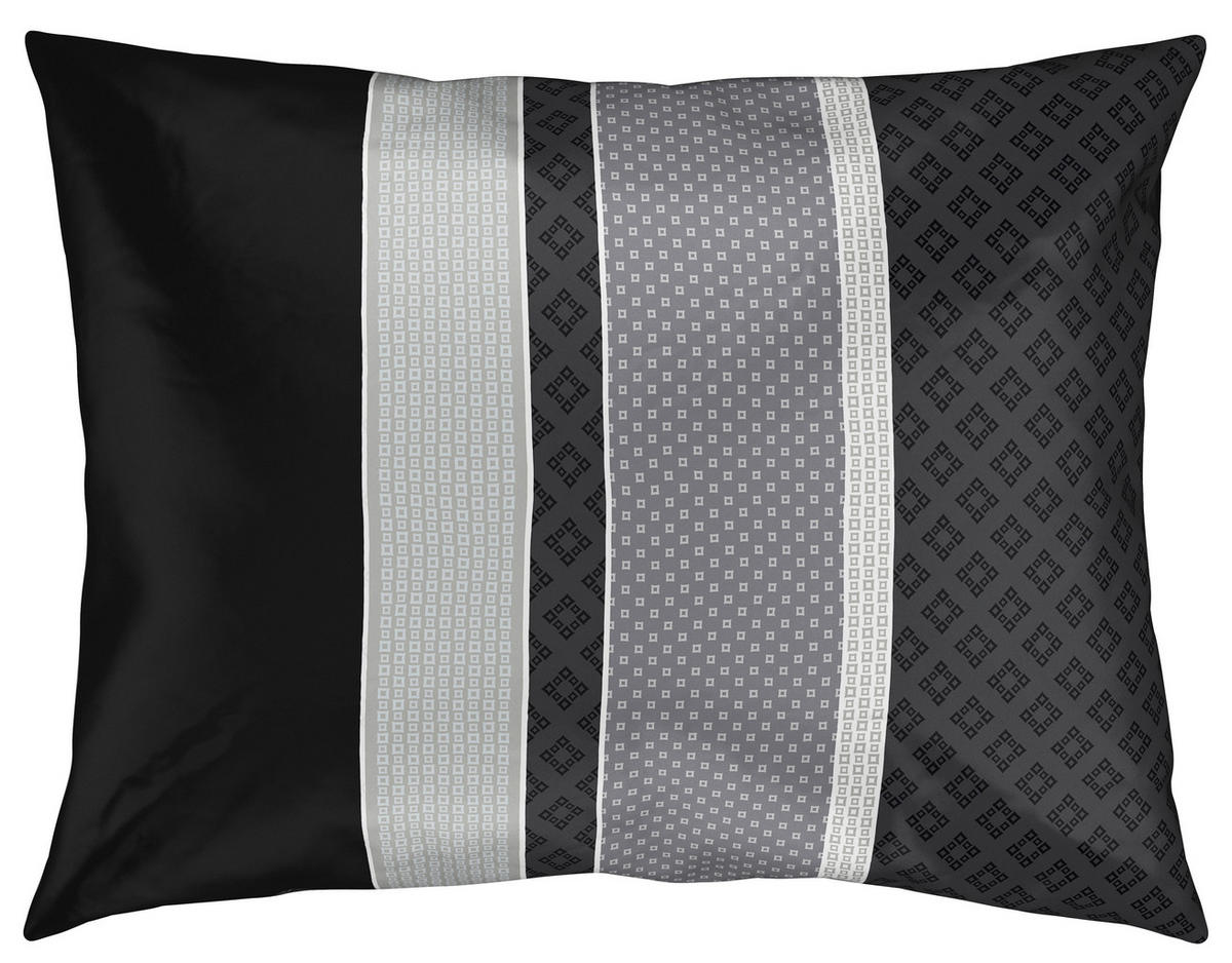 POSTELJINA 140/200 cm saten antracit  - antracit, Dizajnerski, tekstil (140/200cm) - Novel