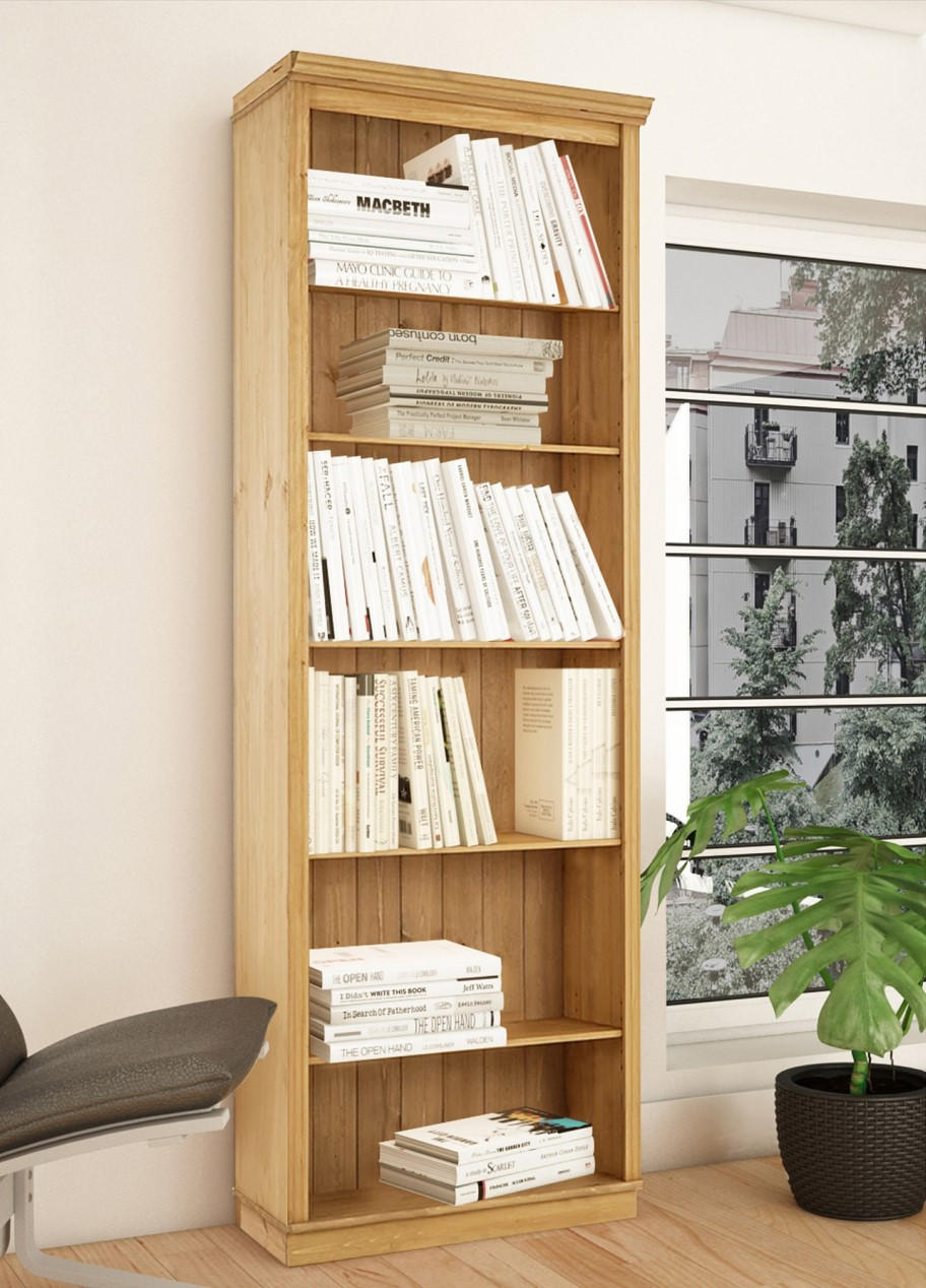 REGAL  74/223/37 cm Kieferfarben  - Kieferfarben, Design, Holz (74/223/37cm) - Livetastic