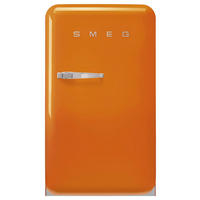 KÜHLSCHRANK 54,5/97-98/70,1 cm FAB10ROR6  - Orange, Basics, Glas/Metall (54,5/97-98/70,1cm) - SMEG