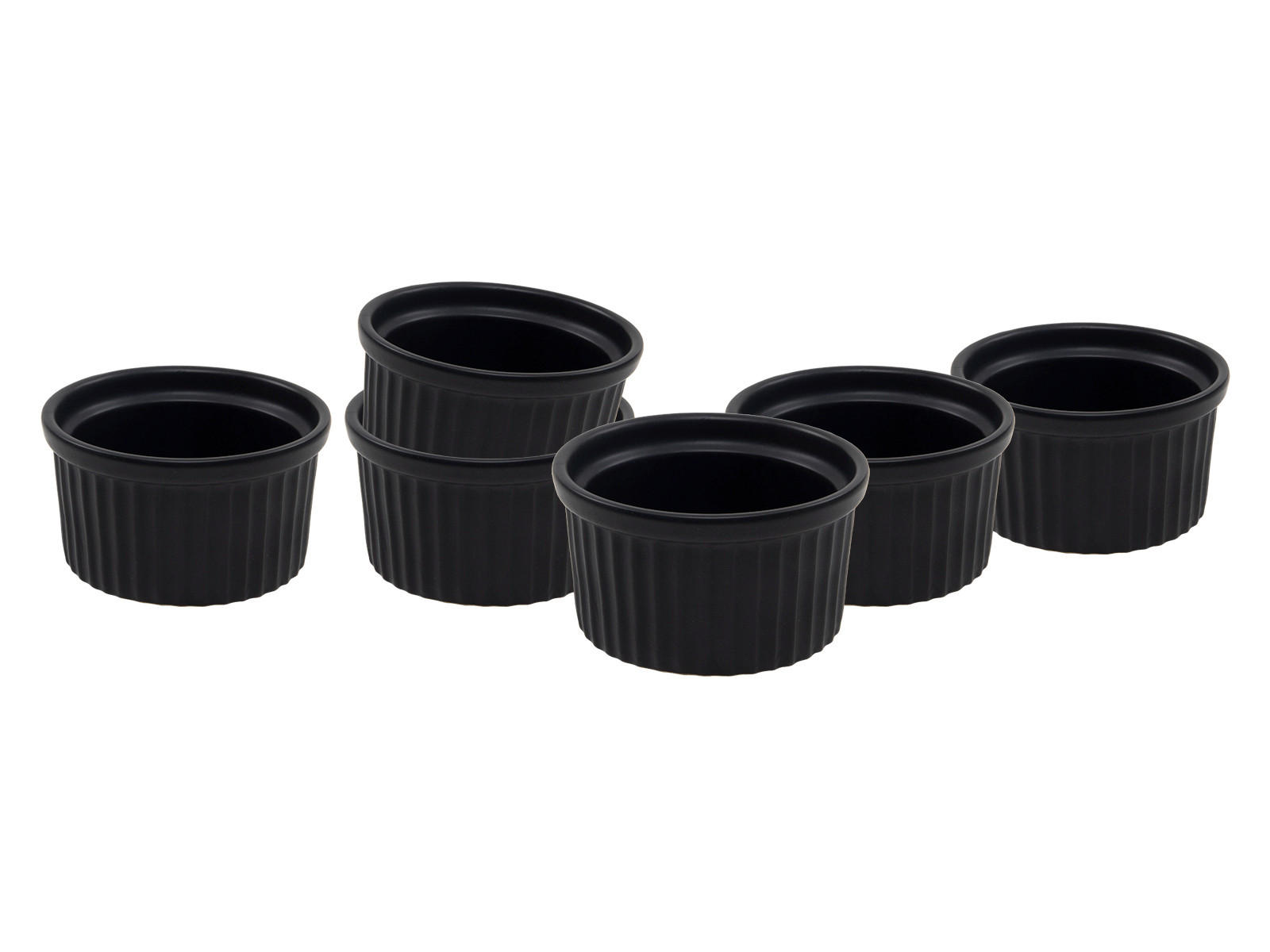 MINI KALUP ZA PEČENJE  - crna, Basics, keramika (8,5/8,5/3,5cm)