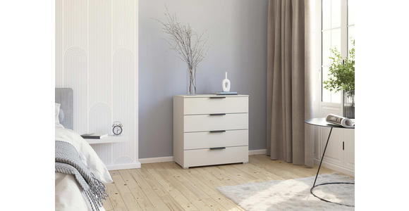 KOMMODE 80/81/42 cm in Champagner - Champagner/Graphitfarben, Trend, Holzwerkstoff/Metall (80/81/42cm) - Novel