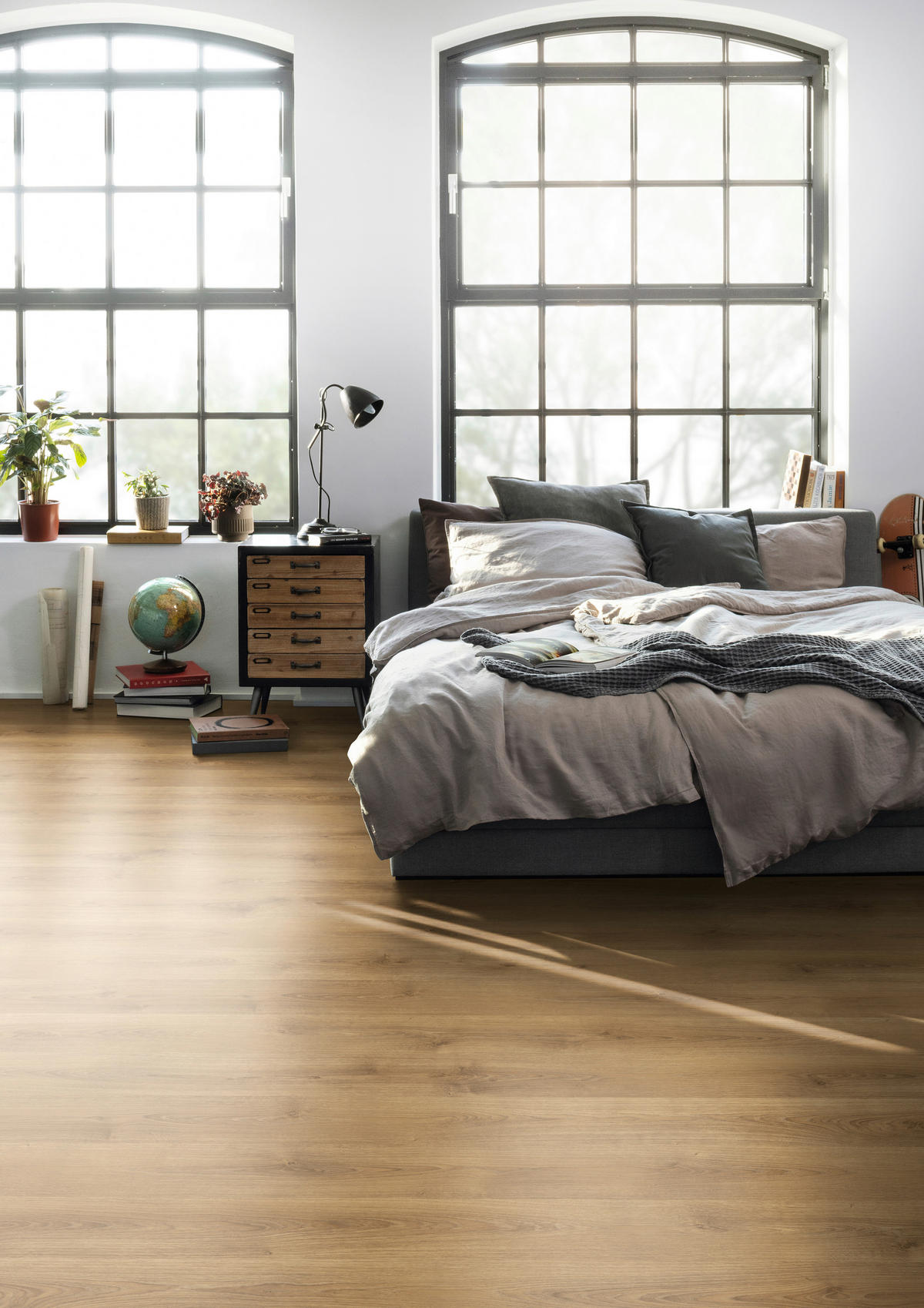 LAMINATBODEN Nord Eiche natur  per  m² - Eichefarben, KONVENTIONELL, Holzwerkstoff (129.2/19.3/0.7cm) - Venda