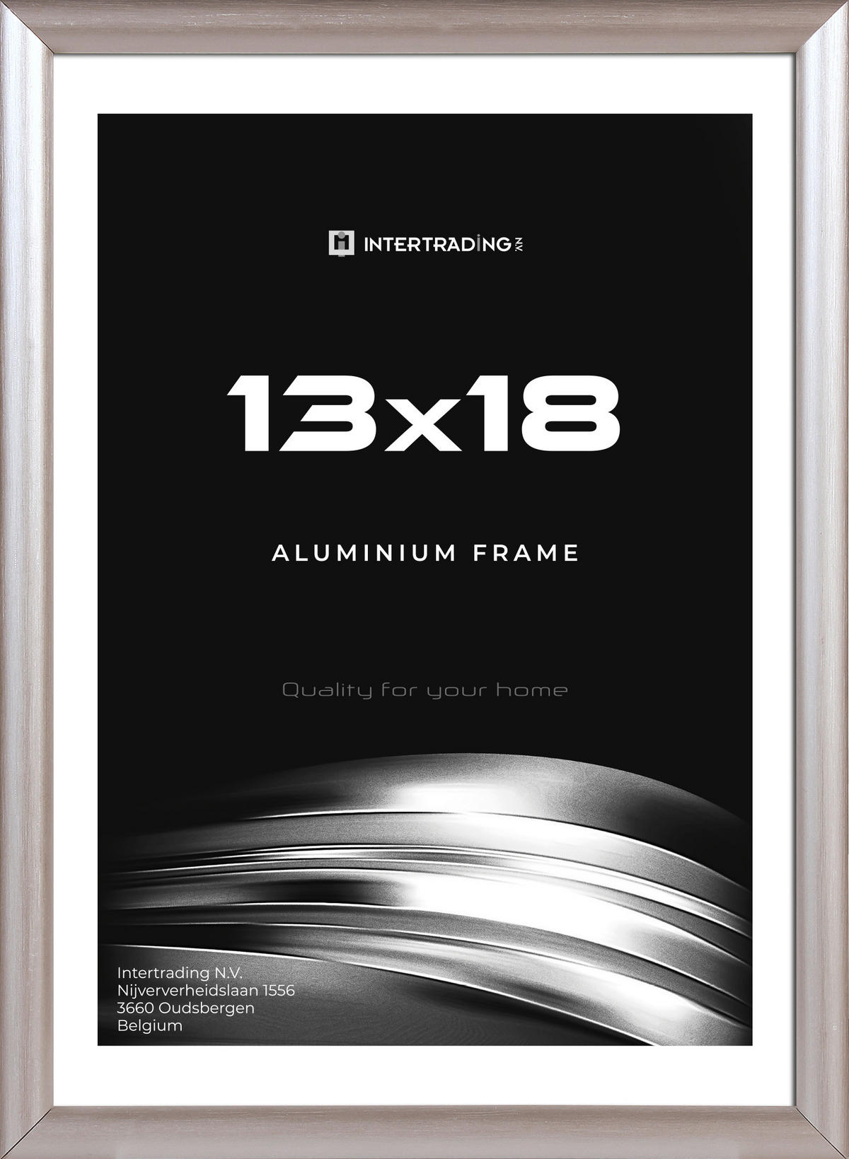 BILDERRAHMEN 13,6/2,8/18,7 cm  - Silberfarben, Basics, Metall (13,6/2,8/18,7cm)