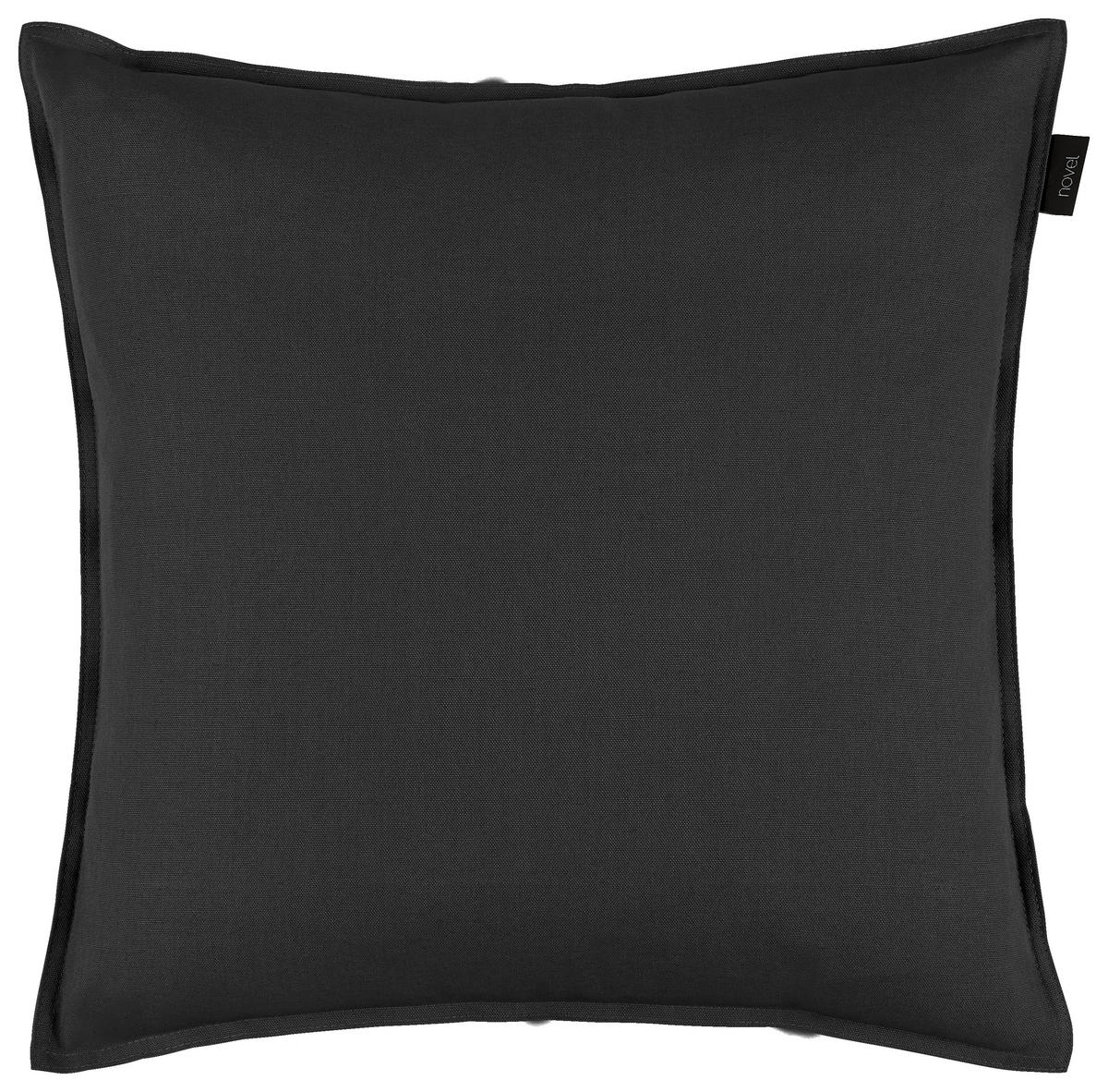 POŤAH NA VANKÚŠ  50/50 cm - čierna, Basics, textil (50/50cm) - Novel