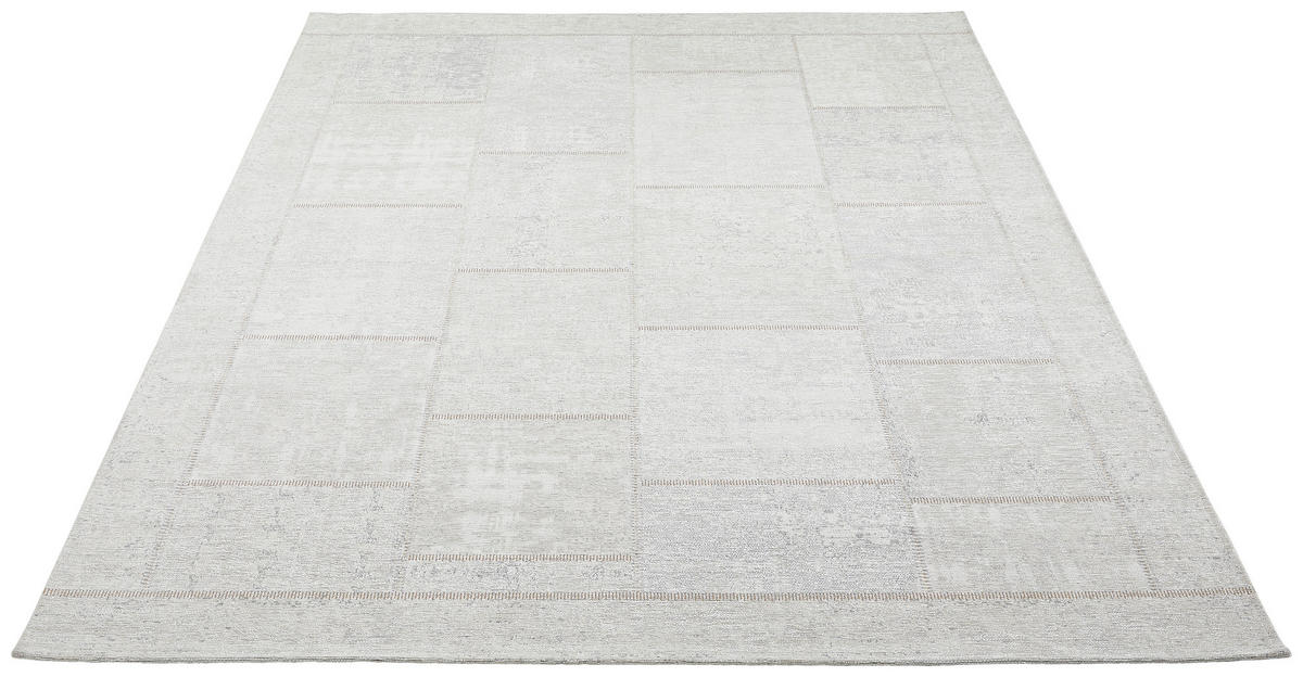 FLACHWEBETEPPICH 80/150 cm Weiß  - Weiß, Trend, Textil (80/150cm) - Novel