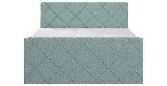 BOXSPRINGBETT 180/200 cm  in Mintgrau  - Mintgrau, KONVENTIONELL, Textil (180/200cm) - Esposa