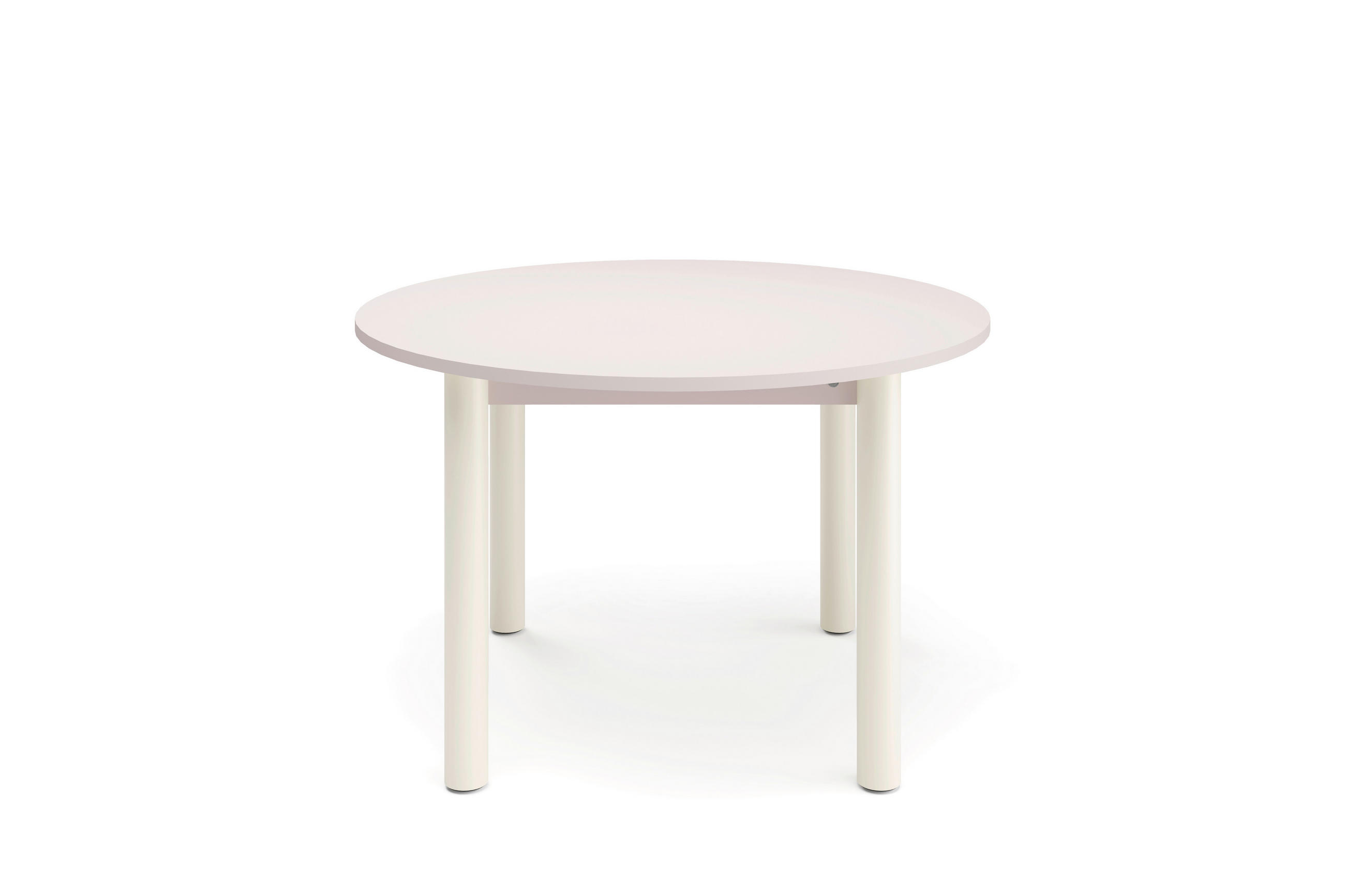 ESSTISCH in Metall, Holzwerkstoff 120/120/76 cm  - Greige/Weiß, Natur, Holzwerkstoff/Metall (120/120/76cm) - Tom Tailor