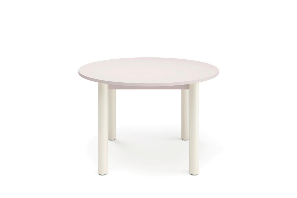 ESSTISCH in Metall, Holzwerkstoff 120/120/76 cm  - Greige/Weiß, Natur, Holzwerkstoff/Metall (120/120/76cm) - Tom Tailor