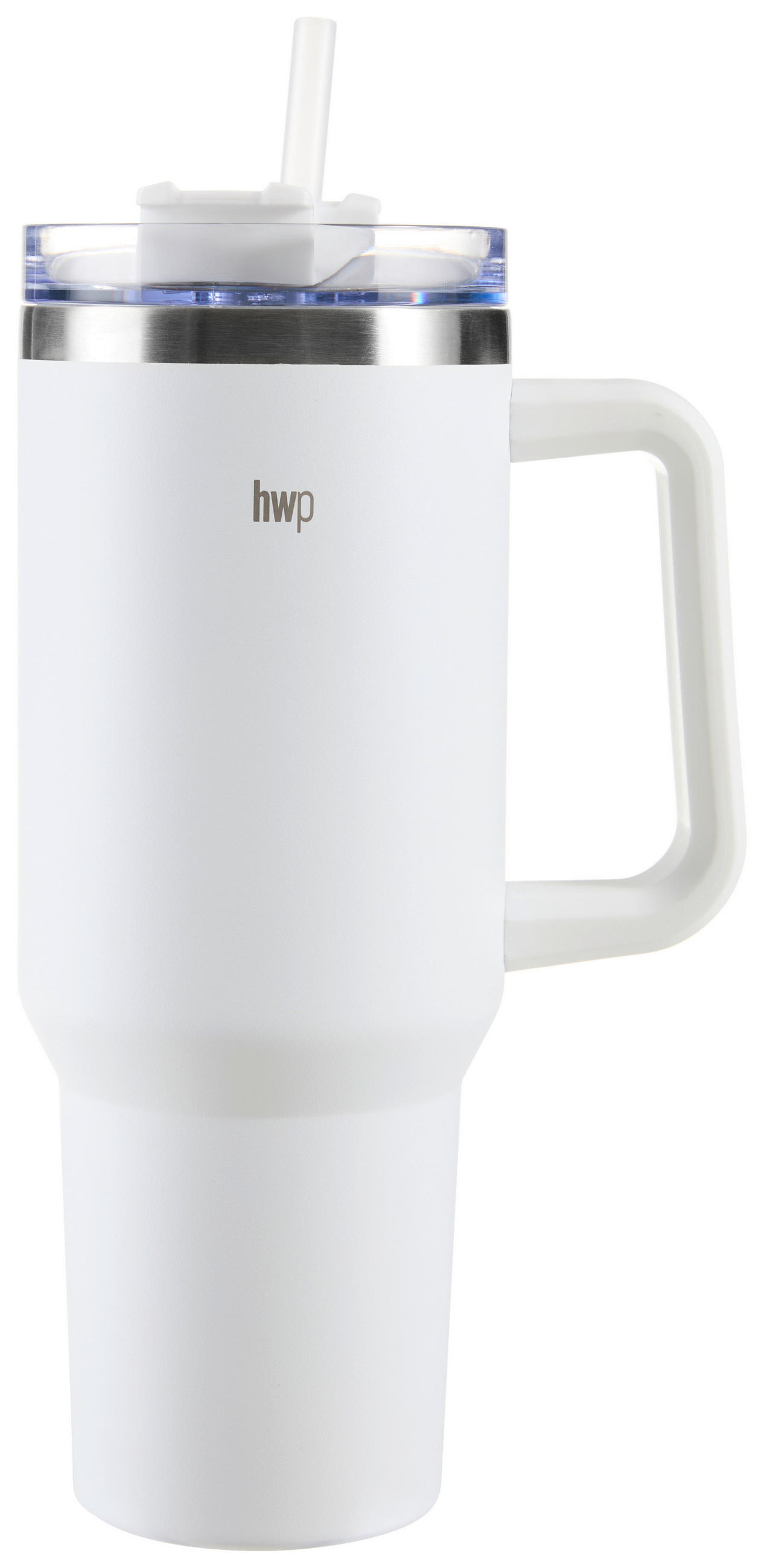THERMOBECHER 1.2 L  - Weiß, Trend, Kunststoff/Metall (10/26.5cm) - Homeware Profession.
