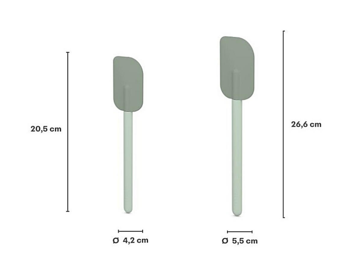 TEIGSCHABER - Salbeigrün, KONVENTIONELL, Kunststoff (20,5cm) - Mepal