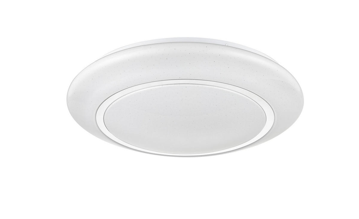 LED-DECKENLEUCHTE Rainbow  Smart 50/9 cm   - Weiß, LIFESTYLE, Kunststoff/Metall (50/9cm) - Novel