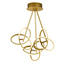 LED-DECKENLEUCHTE - Goldfarben, MODERN, Metall (60/60/30cm) - Wofi LED-DECKENLEUCHTE - Goldfarben, MODERN, Metall (60/60/30cm) - Wofi