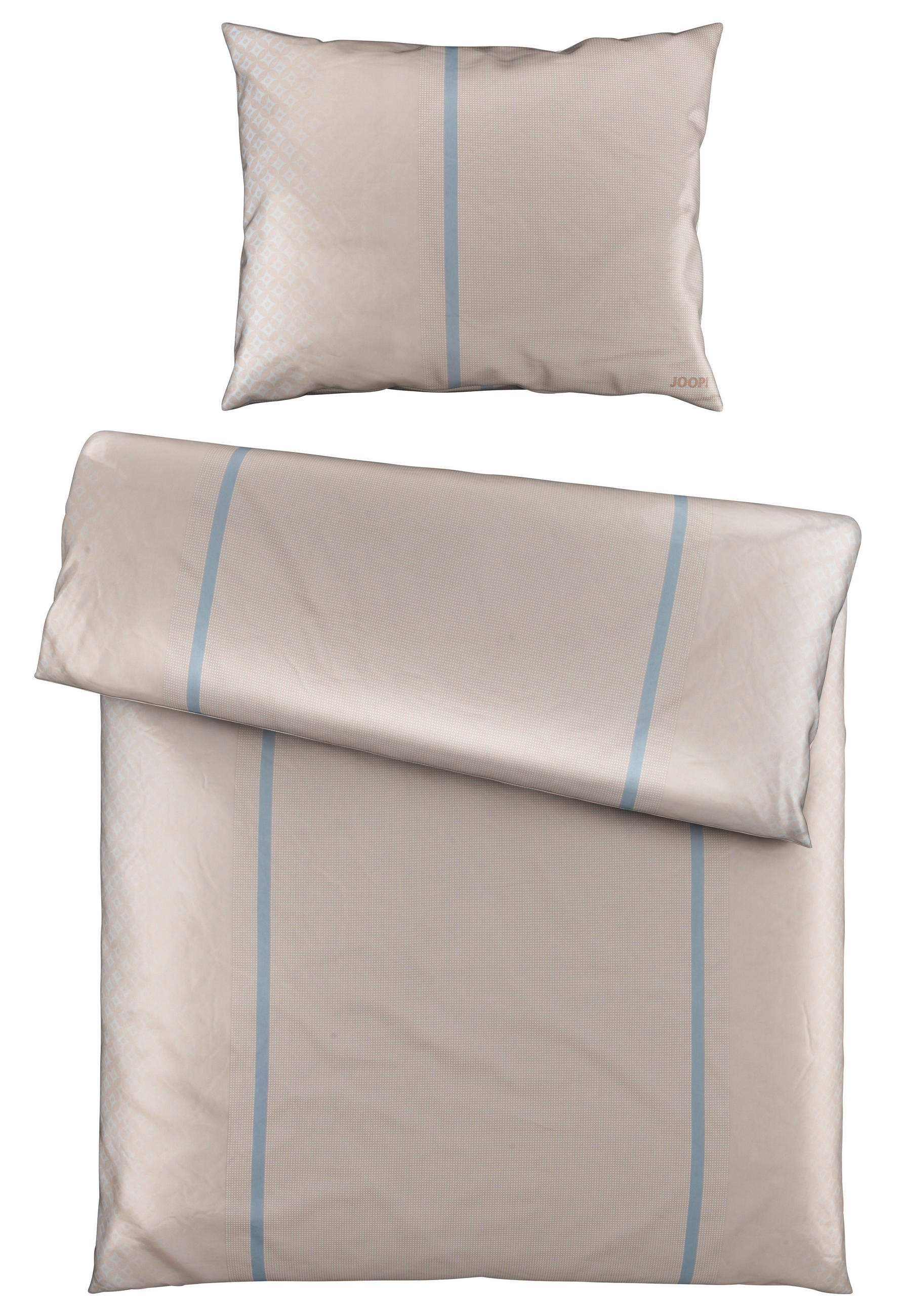 BETTWÄSCHE Makosatin 140/200 cm  - Sandfarben, Basics, Naturmaterialien/Textil (140/200cm) - Joop!
