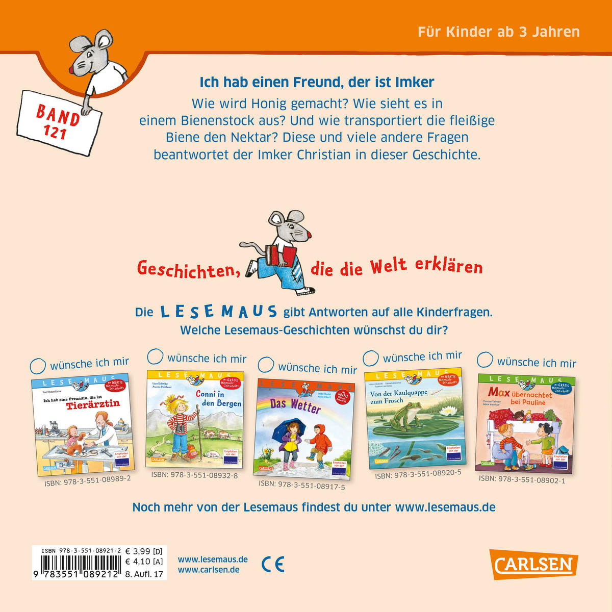 BUCH  - Multicolor, Basics, Papier (19,2/19,2/1cm) - Carlsen