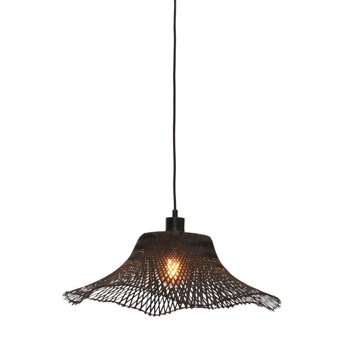 HÄNGELEUCHTE 50/50/15 cm   - Schwarz, Trend (50/50/15cm) - Good & Mojo