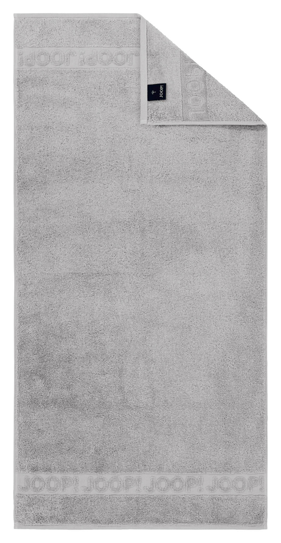 DUSCHTUCH STUDIO COLOURS 80/150 cm  - Platinfarben/Silberfarben, Basics, Textil (80/150cm) - Joop!