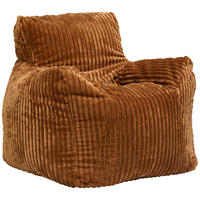 SITZSACK 470 l  - Hellbraun, Design, Textil (100/80/100cm)