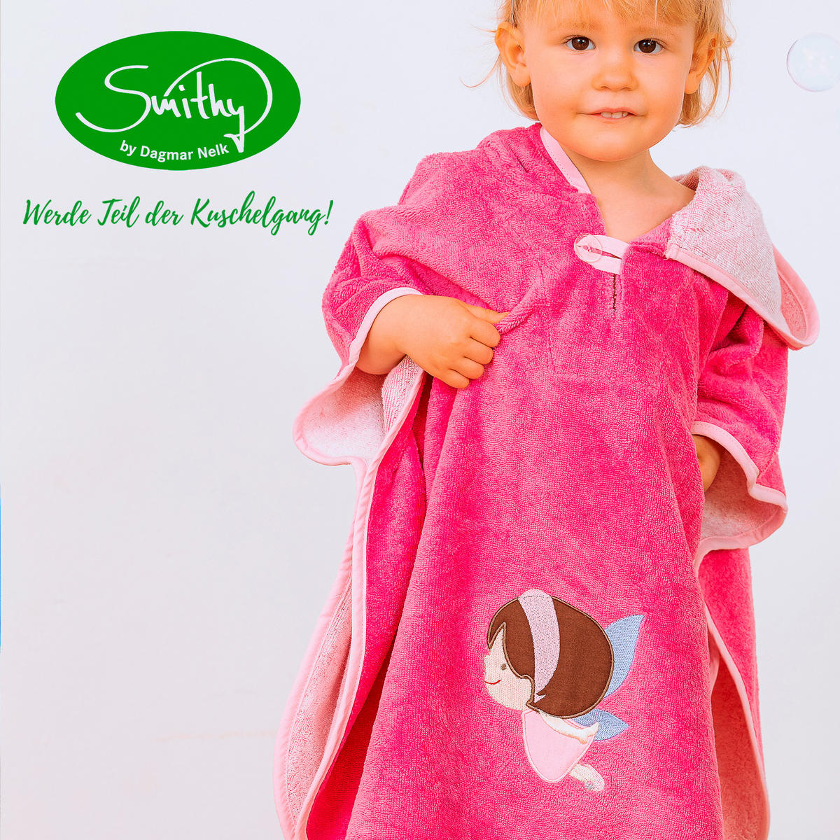 KAPUZENBADETUCH    - Pink, Basics, Textil (70/55cm)