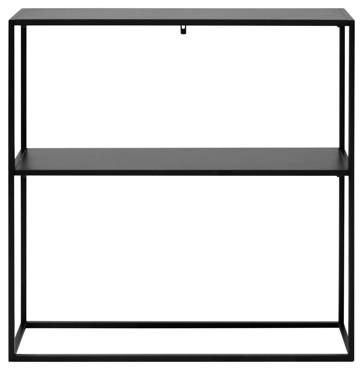KONSOLENTISCH in Metall   - Schwarz, Trend, Metall (79,5/80,5/26cm) - MID.YOU