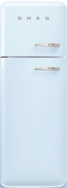 KÜHL-GEFRIER-KOMBINATION FAB30LPB5  - Pastellblau, Basics, Metall (60/172/72,8cm) - SMEG