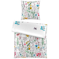 BETTWÄSCHE Lily Garden Satin 135/200 cm  - Multicolor, KONVENTIONELL, Textil (135/200cm) - Bio:Vio