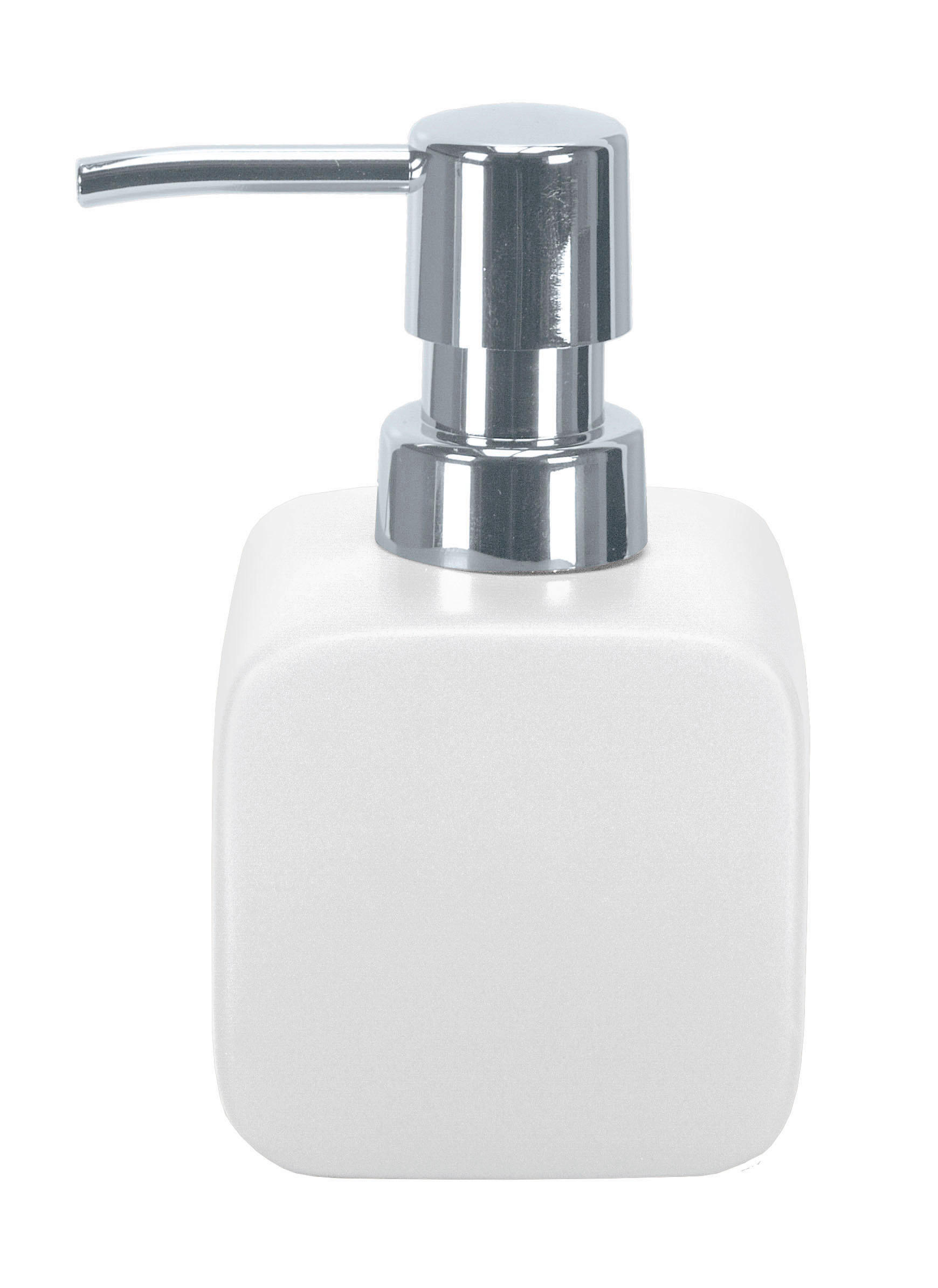 SEIFENSPENDER Stein  - Weiss, Basics, Stein (7,3/12,7/7,3cm) - Kleine Wolke