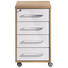 ANSTELLCONTAINER - Eichefarben/Silberfarben, KONVENTIONELL, Holzwerkstoff/Kunststoff (43/75/80cm) ANSTELLCONTAINER - Eichefarben/Silberfarben, KONVENTIONELL, Holzwerkstoff/Kunststoff (43/75/80cm)