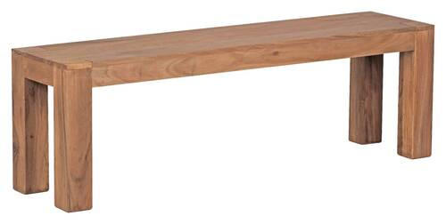 SITZBANK 140/45/35 cm Akaziefarben Akazie massiv  - Akaziefarben, MODERN, Holz (140/45/35cm) - MID.YOU