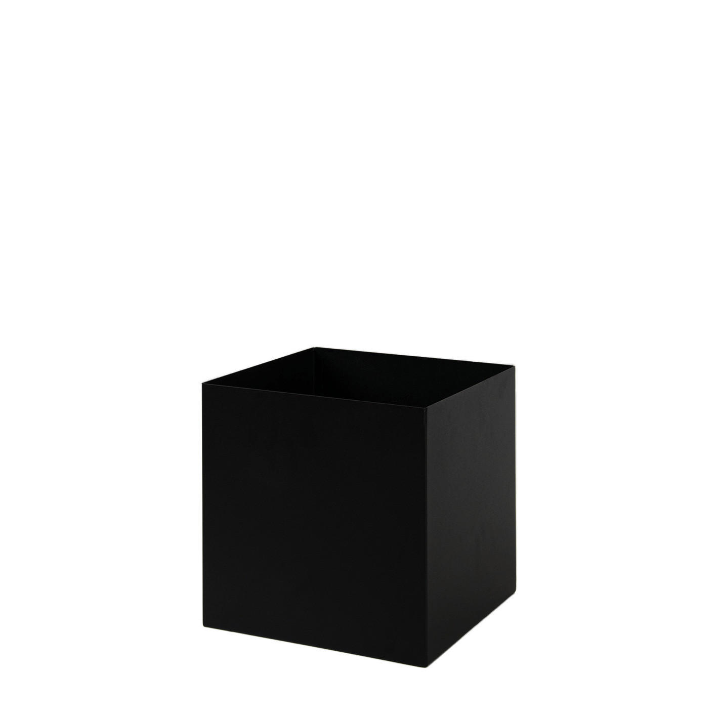 BLUMENSTÄNDER Metall  - Schwarz, Basics, Metall (19/19/19cm)