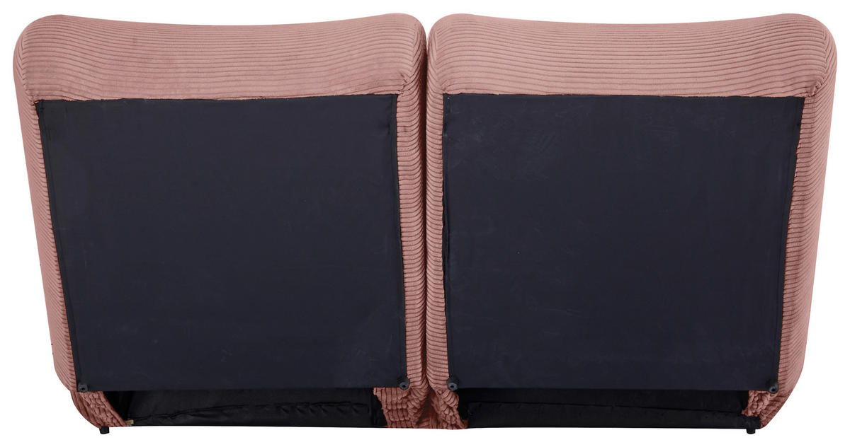 SCHLAFSOFA Cord Altrosa  - Altrosa, Design, Textil (159/88/160cm) - Livetastic