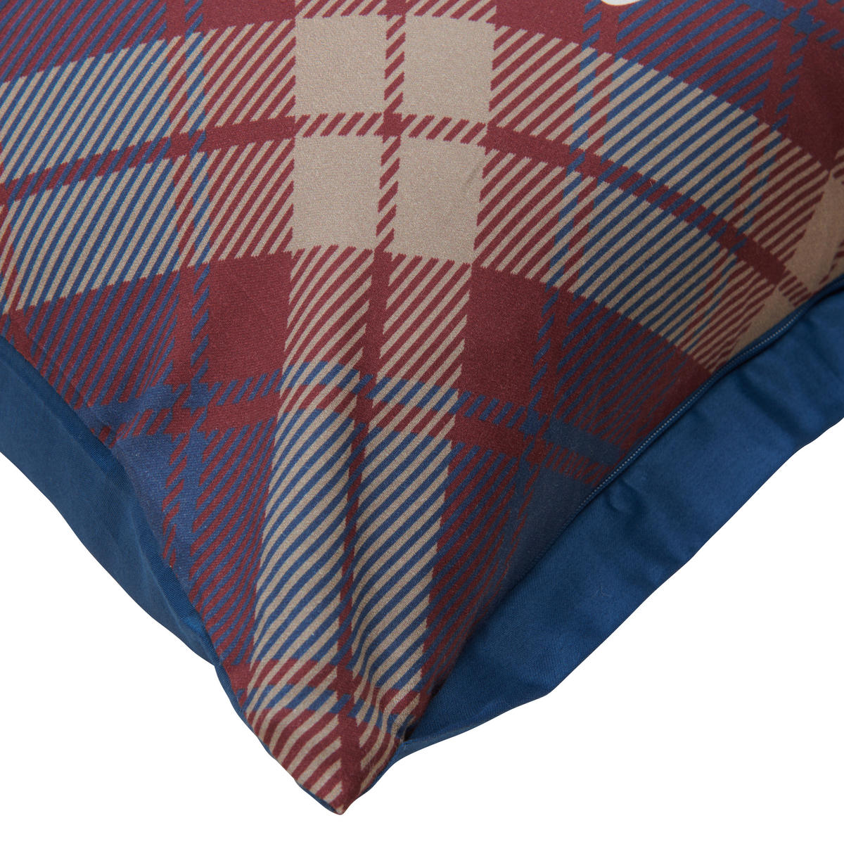 POŤAH NA VANKÚŠ  45/45 cm - modrá, textil (45/45cm) - Novel