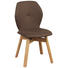 STUHL in Holz, Textil Braun, Eichefarben - Eichefarben/Braun, Design, Holz/Textil (47/87/58cm) - Lomoco STUHL in Holz, Textil Braun, Eichefarben - Eichefarben/Braun, Design, Holz/Textil (47/87/58cm) - Lomoco