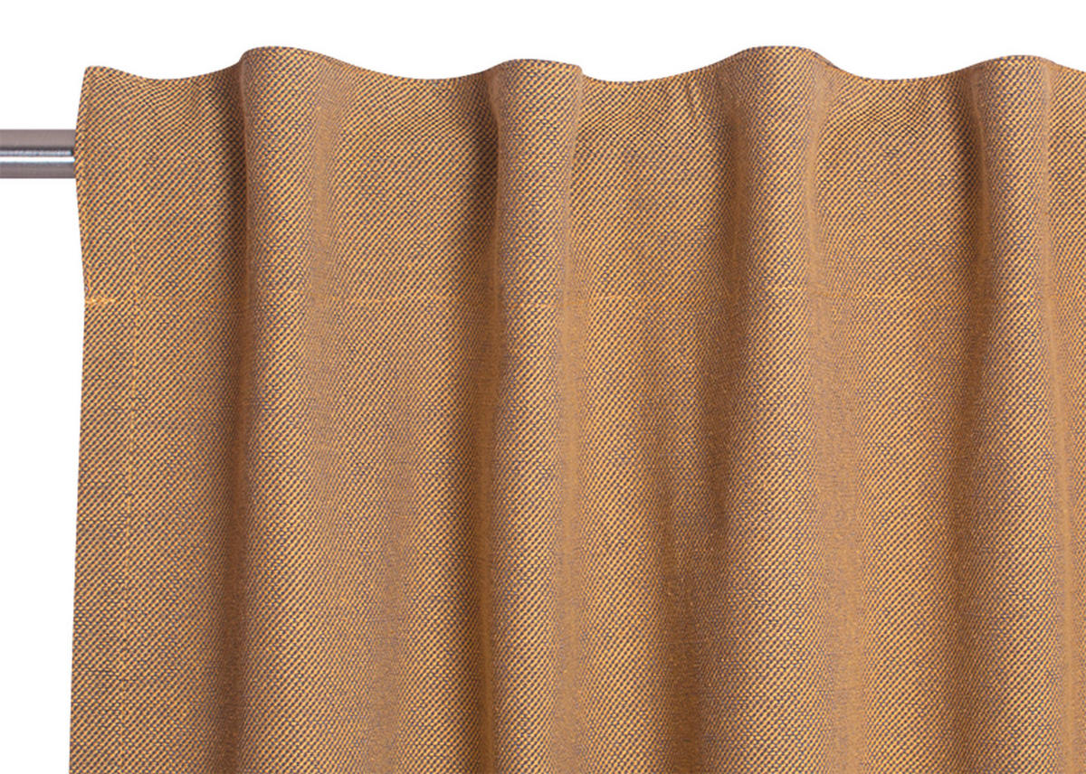 FERTIGVORHANG blickdicht  - Gelb, Basics, Textil (130/250cm) - Schöner Wohnen