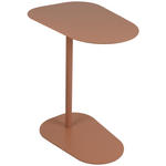 BEISTELLTISCH 53/38/60 cm Orange Freiform  - Orange, Basics, Metall (53/38/60cm) - Novel
