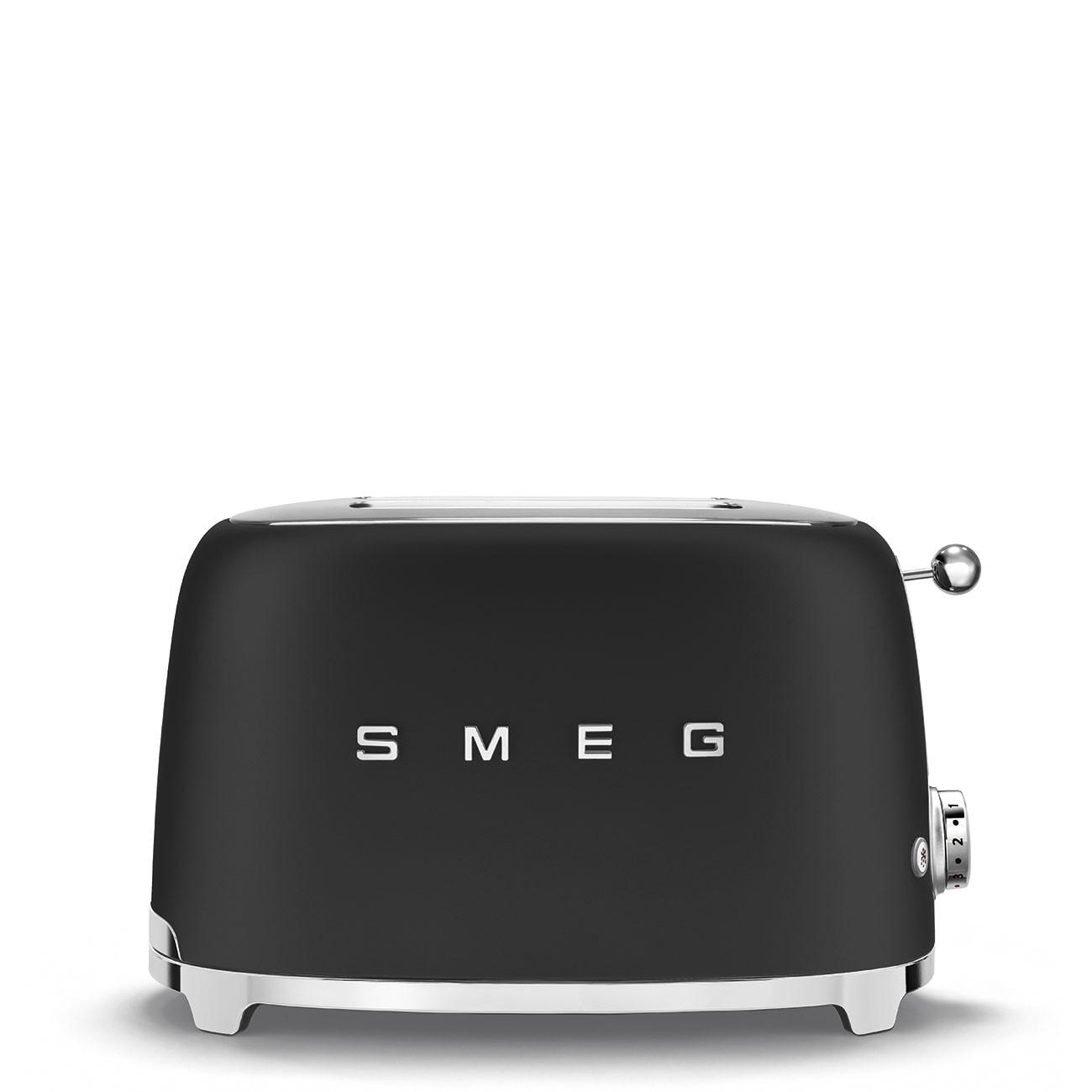 TOASTER  - Schwarz, Basics, Metall (31/20/20cm) - SMEG