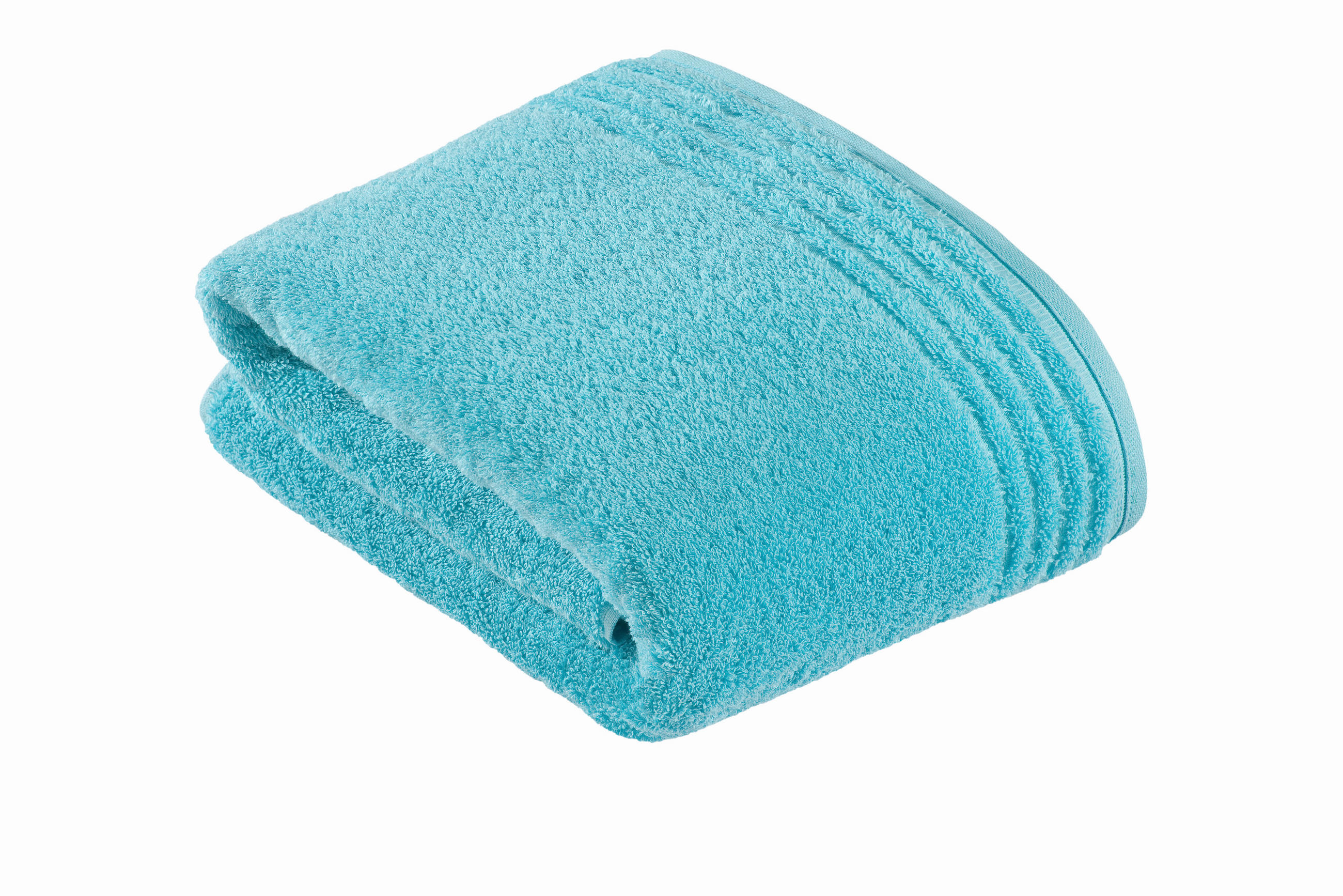 RUČNÍK DO KOUPELNY, 100/150 cm, světle modrá - světle modrá, Basics, textil (100/150cm) - Vossen