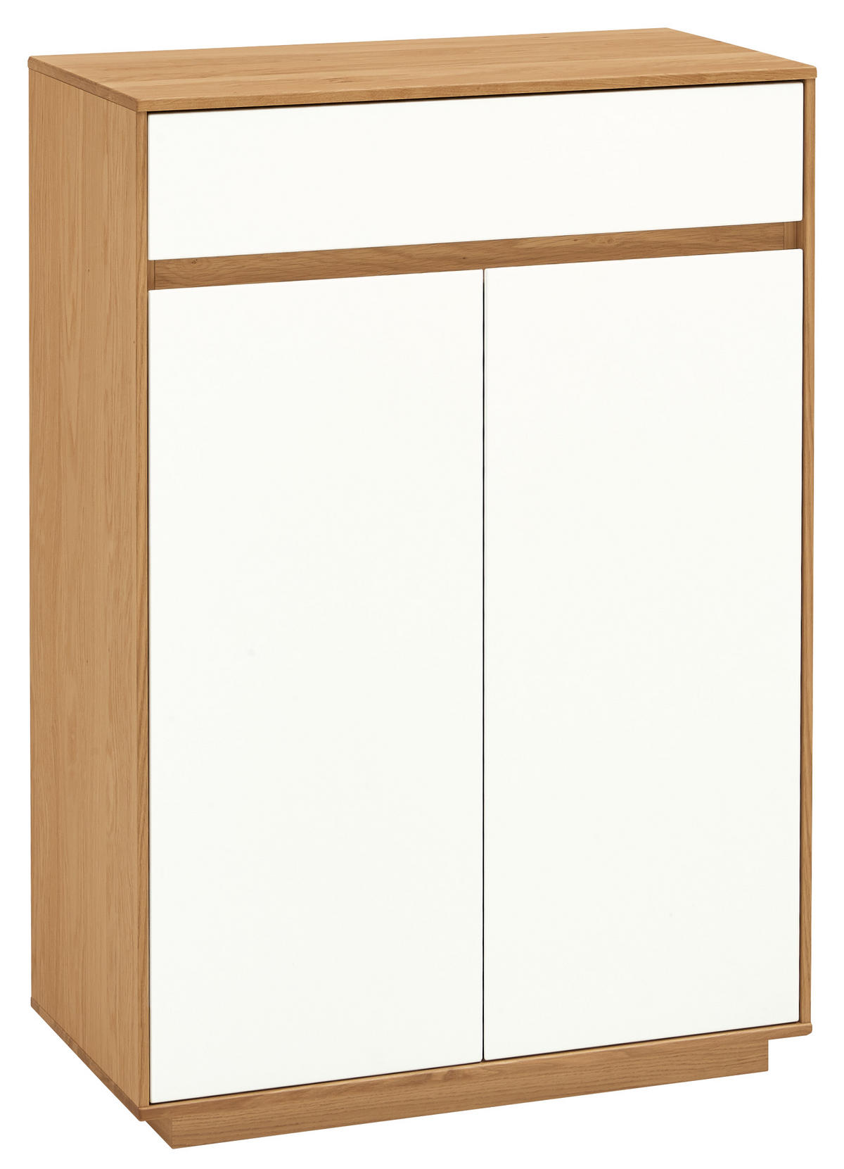 GARDEROBE 5-teilig  in 165/195/40 cm  - Hellbraun/Eichefarben, Basics, Glas/Holz (165/195/40cm) - Novel